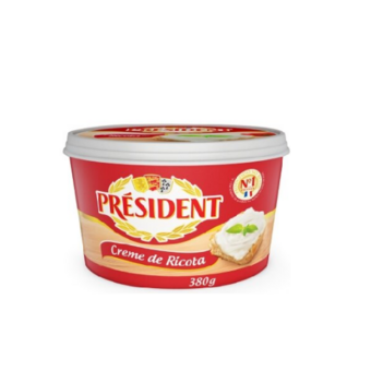 Creme Ricota President Tradicional 380g