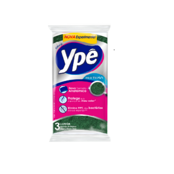 Esponja Ype Multiuso 3un