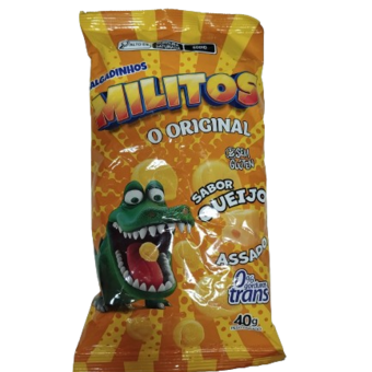 Salgadinho Militos Queijo 40g