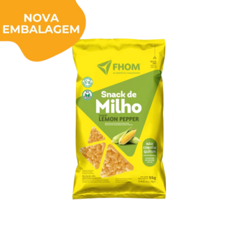 Snack Milho Fhom Lemon Pepper 55g