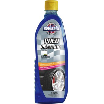 Limpa Pneu Pretinho Rodabrill Embalagem 500Ml