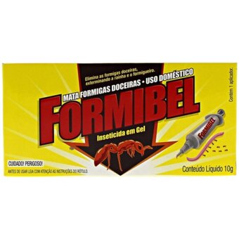 Inseticida Seringa De Gel Mata Formigas Formibel Embalagem 10G