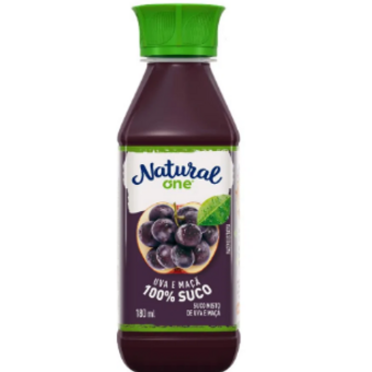 Suco Natural One Ambiente Uva/Maca 180ml