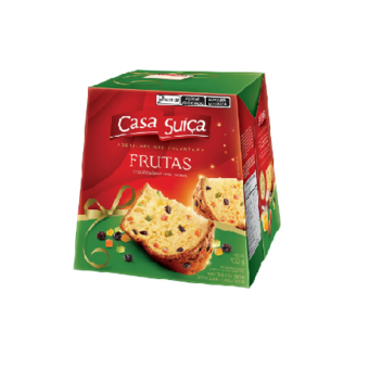 Panetone Casa Suica Frutas 400g