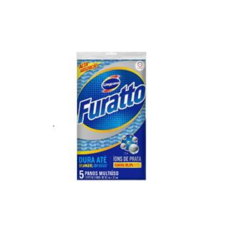 Pano Multiuso Limppano Furatto Azul 5un