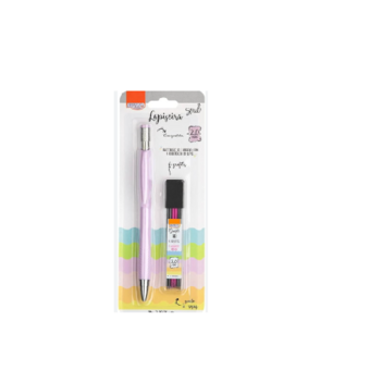 Lapiseira Grafite Lilas Brw 2.0 C/ 6 