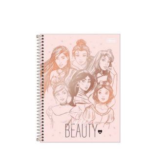 Caderno Tilibra Capa Dura Universitario Princesas 1m 80f