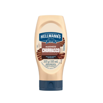 Maionese Hellmanns Sqz Churrasco 335g