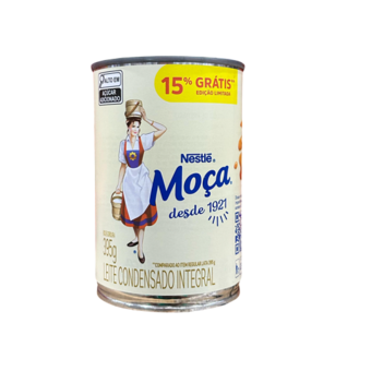 Leite Condensado Nestlé Moça Promo Integral Lata 395g