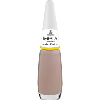 Esmalte Impala Cremoso Nude Clássico Embalagem 7,5Ml