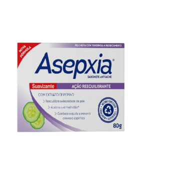 Sabonete Asepxia Suavizante 80g 