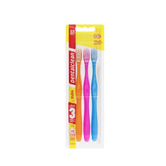 Escova Dente Dentalclean Basic 3un Macia
