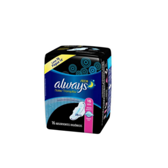 Absorvente Always Noturno C/abas Seco L16 P14