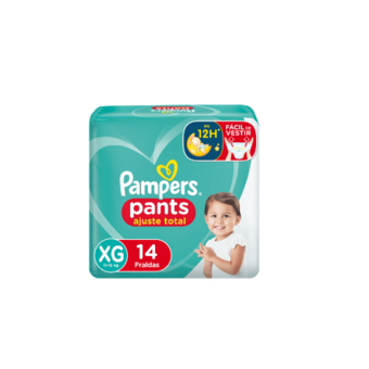 Fralda Pampers Pants Confort 14un Xg