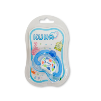 Chupeta Kuka Lovely Ortodontico N.2 Azul