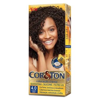 Kit Tinta Cor&ton Mini Castanho Medio 4.0