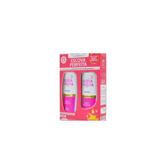 Shampoo Kerabrasil 230ml+ Condicionador 190ml Escova Perfeita