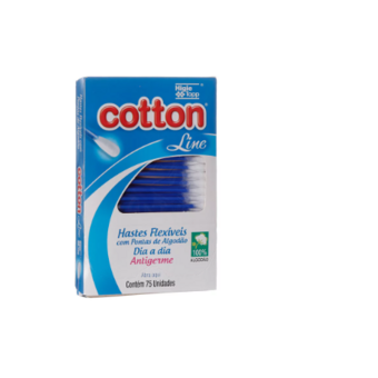 Hastes Flexiveis Cotton Line Promo 75un