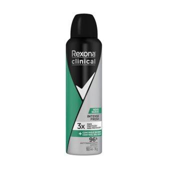 Desodorante Aero Rexona Clinical Intense Fresh 150ml 