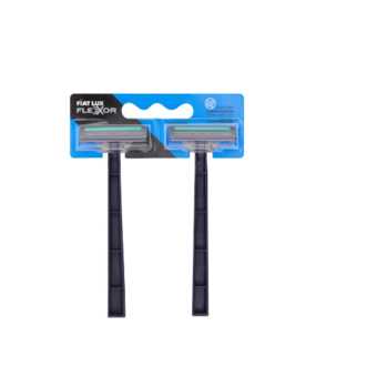 Aparelho Barbear Fiat Lux Flexor Azul 2un