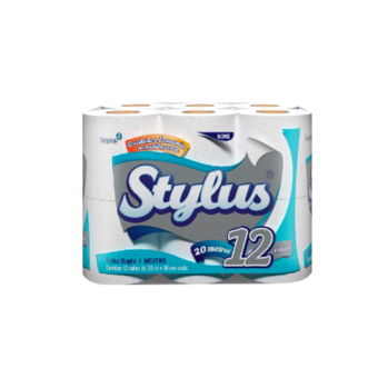 Papel Higienico Stylus Fd Neutro 20m 12un