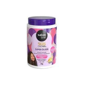 Cremascara 2em1 Salon Line Sos Oleos Nutricao 1kg