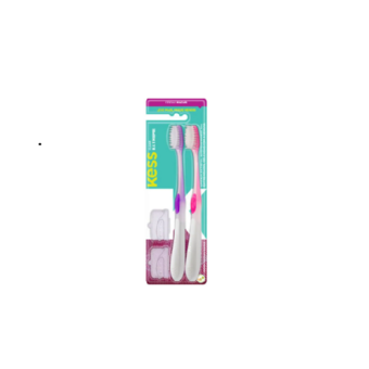 Escova Dente Kess Extreme Clear Macia 2un