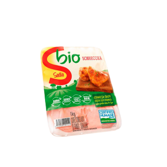 Sobrecoxa Frango Sadia Bio Congelado Bandeja 1kg