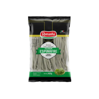 Macarrao Talharim Romanha Espinafre 400g