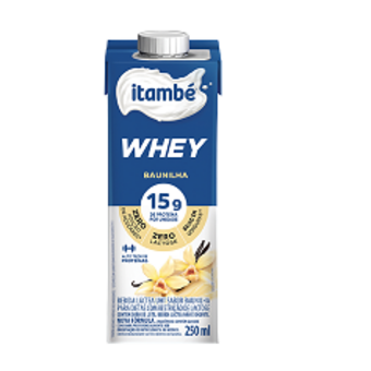 Bebida Láctea Itambé Whey 15g S/lact Baunilha  250ml