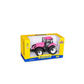 Brinquedo Usual New Holland Trator T8 Rosa