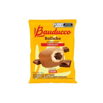 Bolinho Bauducco Chocolate e Baunilha 40g