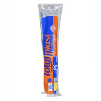 COPO DESC TOTALPLAST 200ML 100UN TRANSL
