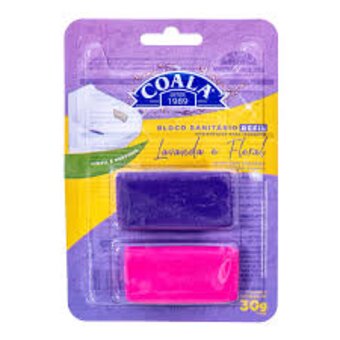 Bloco Sanitário + Refil Coala Floral e lavanda 30g
