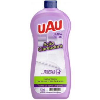 Limpa Pisos Uau Ação Clareadora 750ml