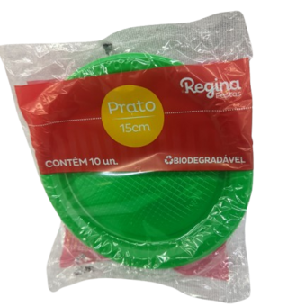 Prato Regina Verde 15cm 10un 