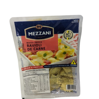 Ravioli Mezzani Carne 400g