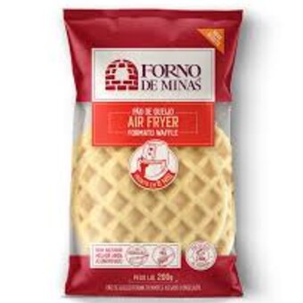 Pao Queijo Assado Forno de Minas Congelado Waffle 200g