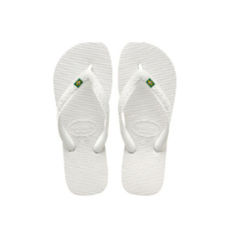 Sandalia Havaianas Brasil Branca 37