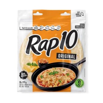 Pão Tortilha Rap10 Tradicional 297G