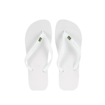 Sandalia Havaianas Brasil Branca 43