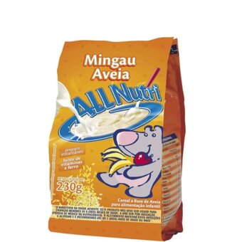 Mingau Allnutri Aveia E Arroz Embalagem 230G