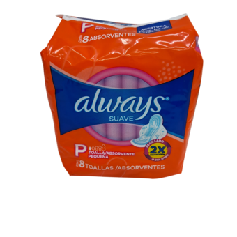 Absorvente Always Super Protecao Suave C/abas 8un 