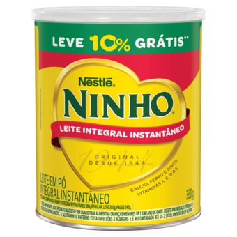 Leite em Pó Ninho Integral Instantâneo Promo 380g