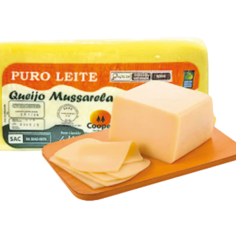 Queijo Mussarela Puro Leite Kg