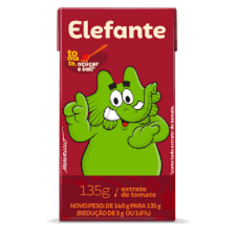 Extrato Tomate Elefante Tp Tradicional 135g