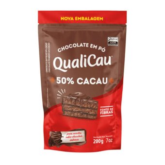 Cacau Em Pó Qualicau 50% 200G