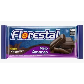 Chocolate Florestal Meio Amargo 80g