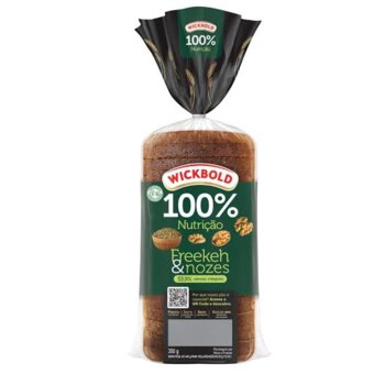 Pao Forma Wickbold Integral Freekeh Noz/peca 350g 