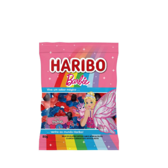 Bala Gel Haribo Barbie Fantasy 80g
